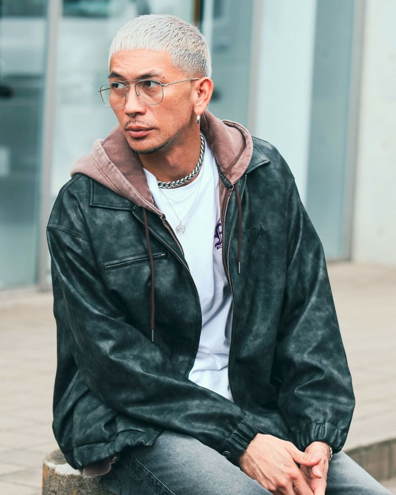 ブラック:183cm(Lサイズ着用)