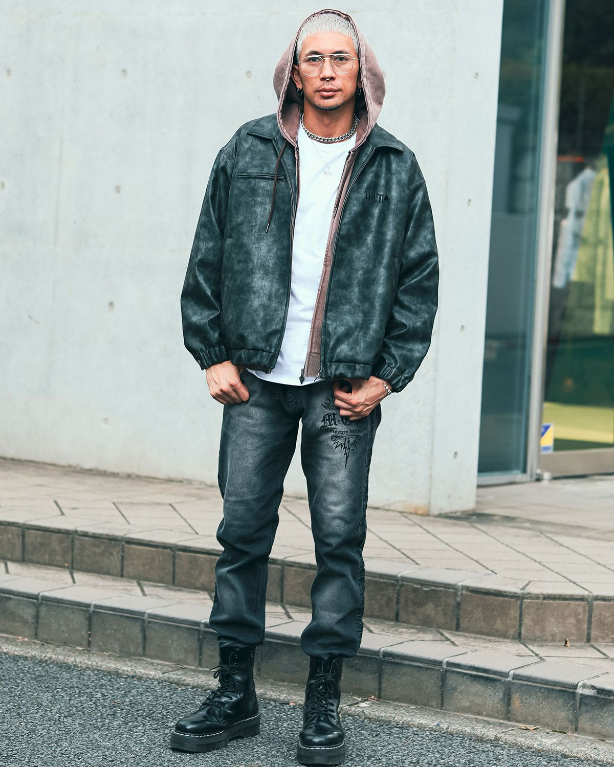 ブラック:183cm(Lサイズ着用)