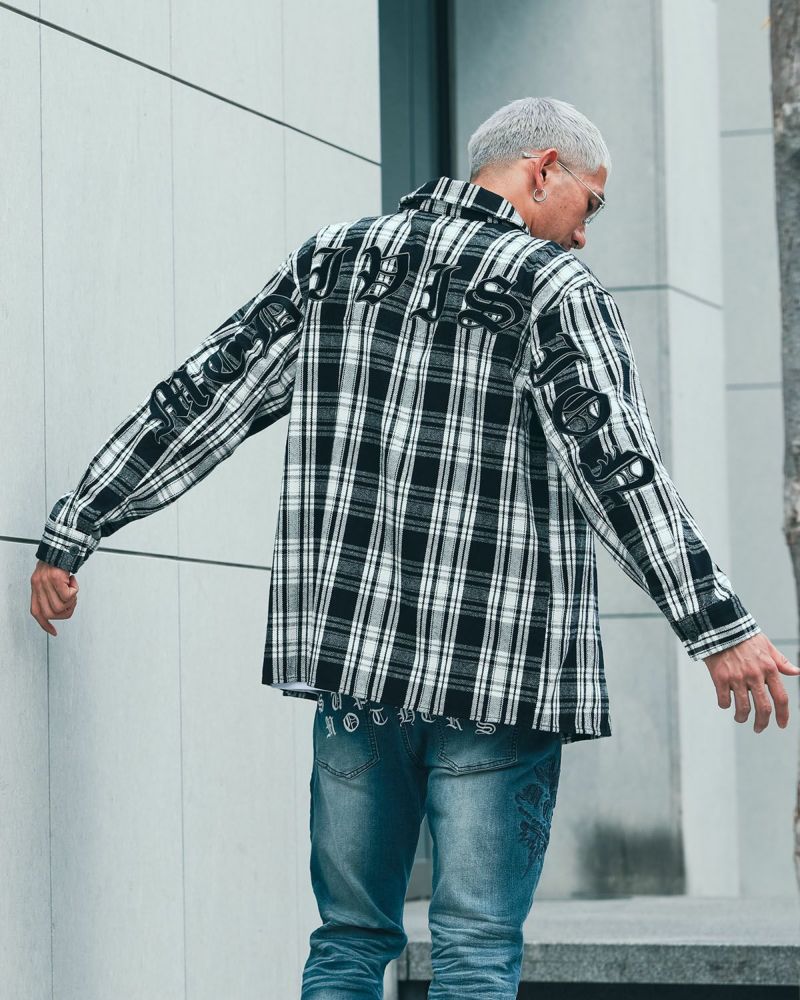 ホワイト:183cm(Lサイズ着用)