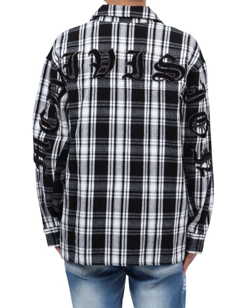 ホワイト：173cm63kg(Lサイズ着用)