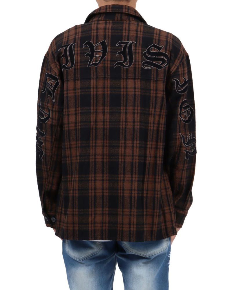 ブラウン：173cm63kg(Lサイズ着用)