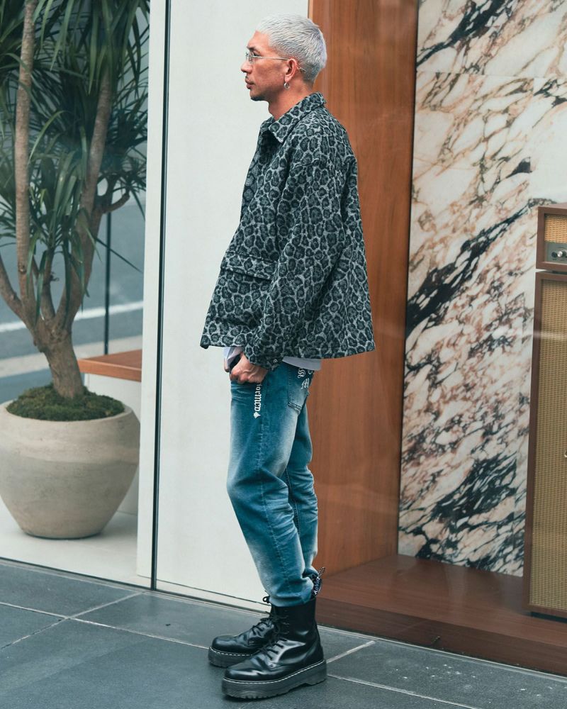 MCD] レオパード シャギー シャツ ジャケット R | PEET ONLINE STORE