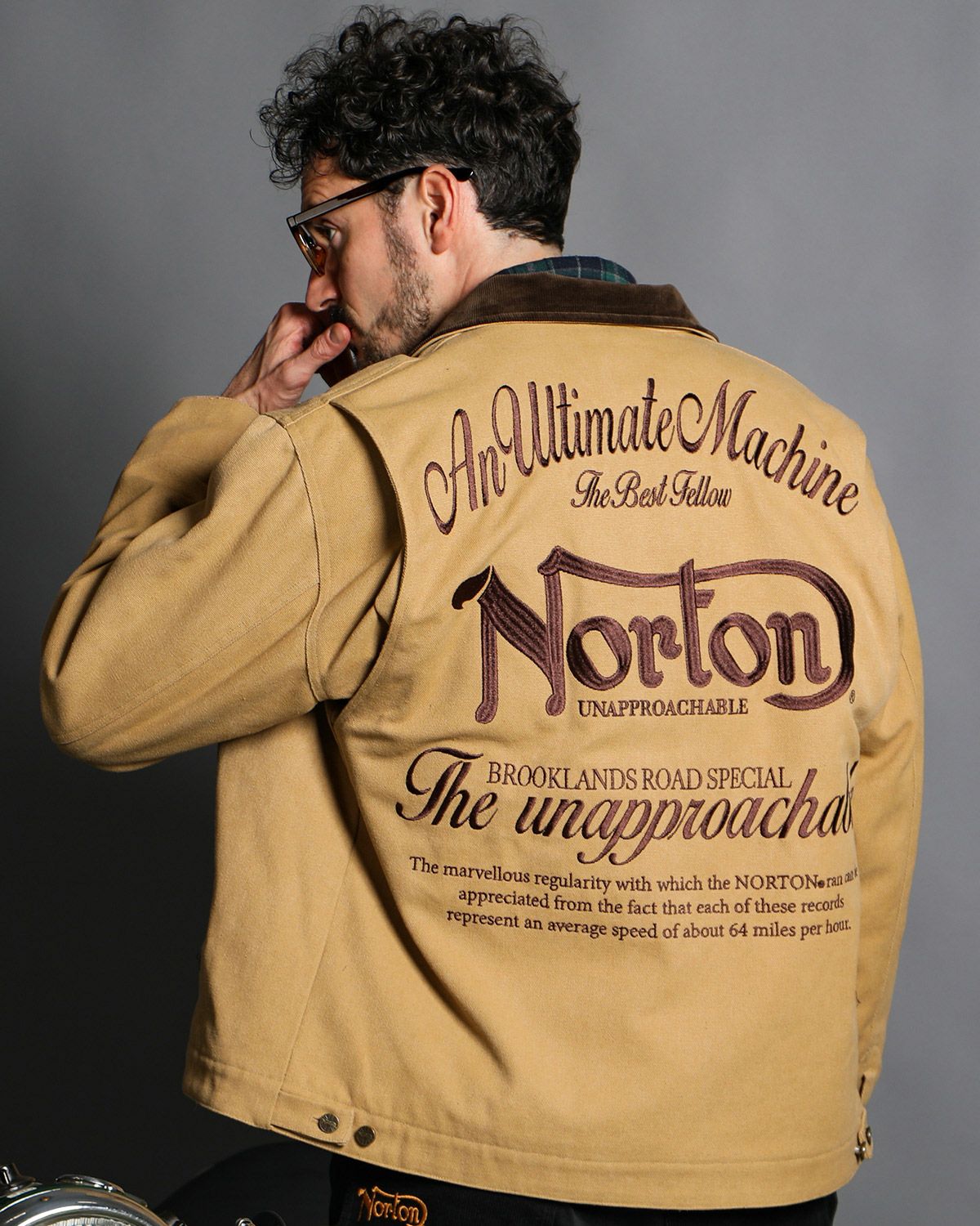 キャメル：186cm(XLサイズ着用)