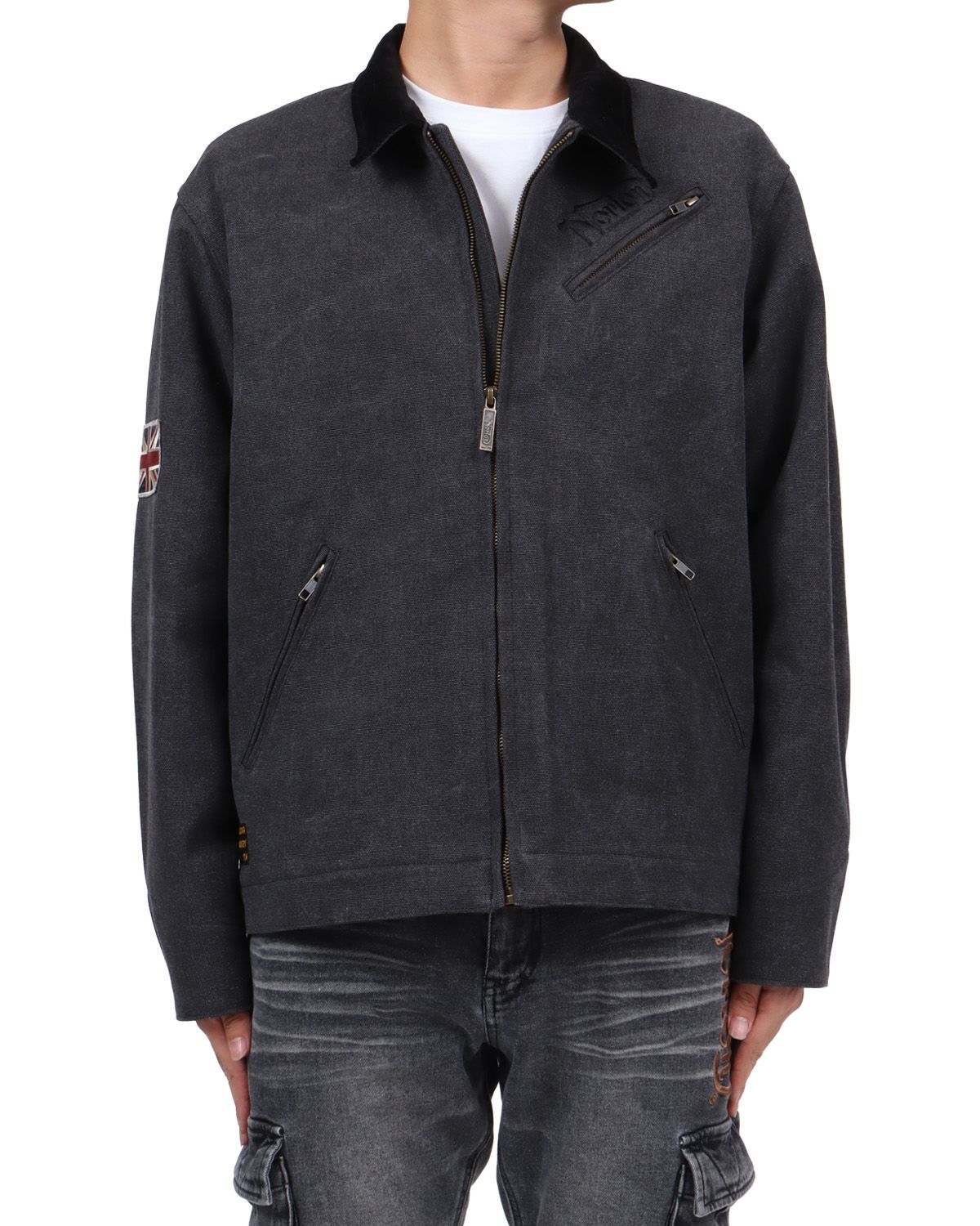 ブラック：173cm63kg(Lサイズ着用)