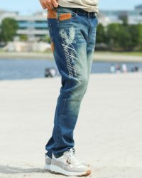 インディゴ：183cm/70kg(Lサイズ着用)