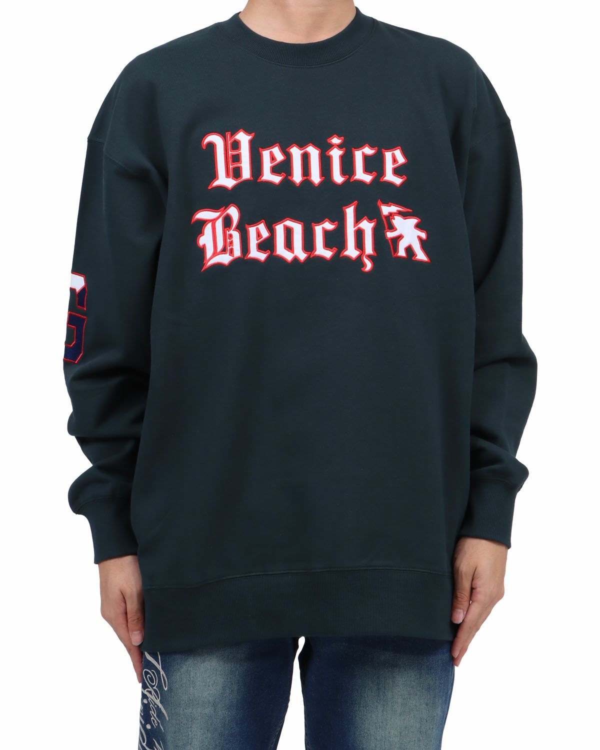 グリーン：173cm63kg(Lサイズ着用)