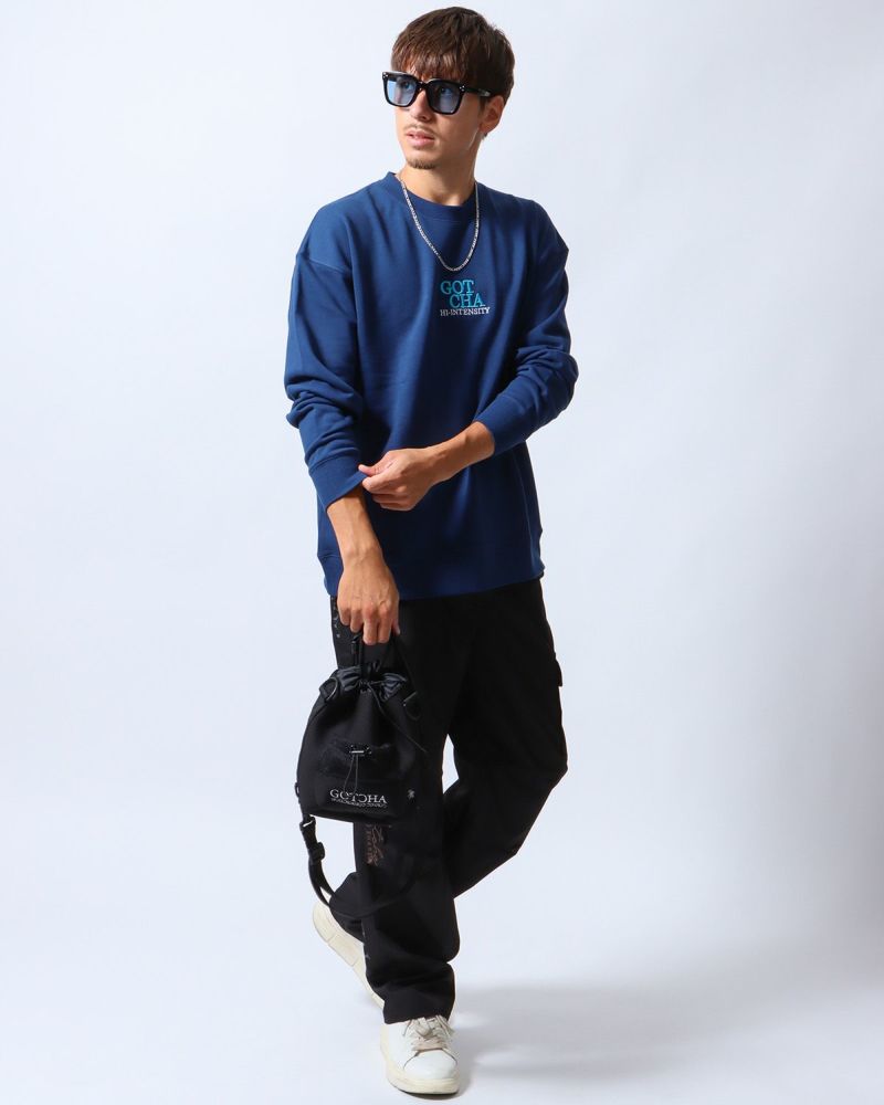 ネイビー：180cm/70kg(Lサイズ着用)