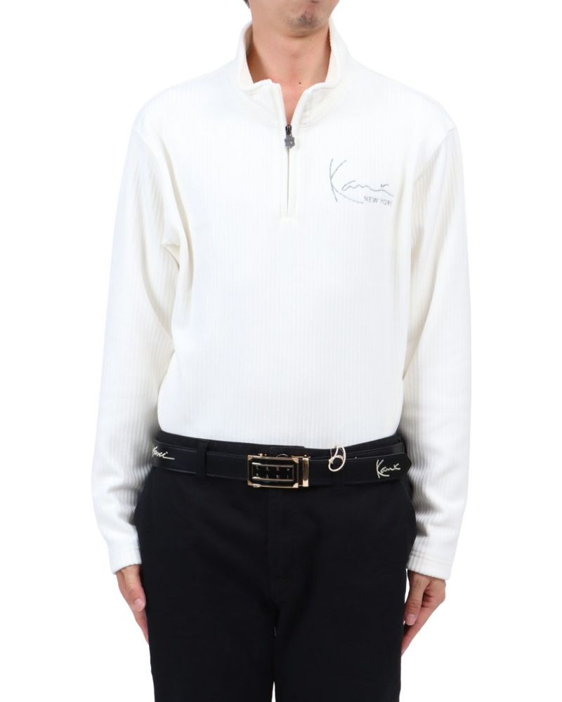 ホワイト：174cm62kg(Lサイズ着用)