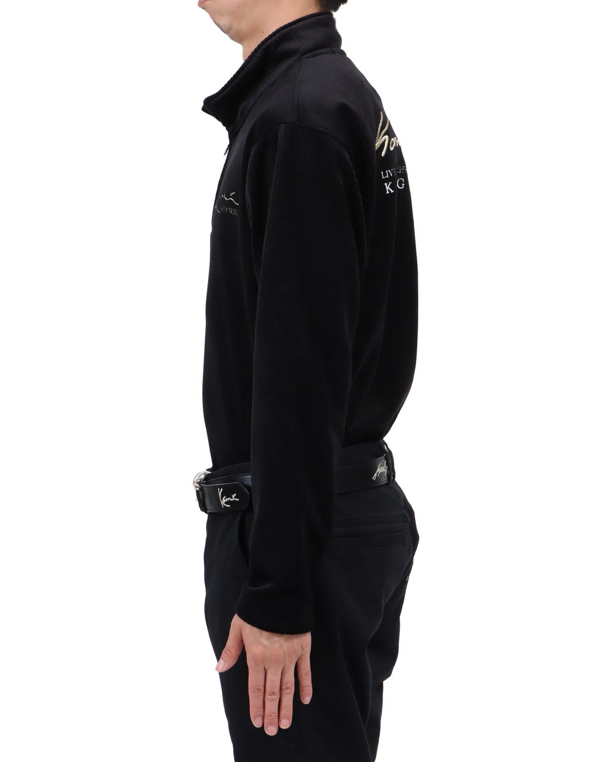 ブラック：174cm62kg(Lサイズ着用)