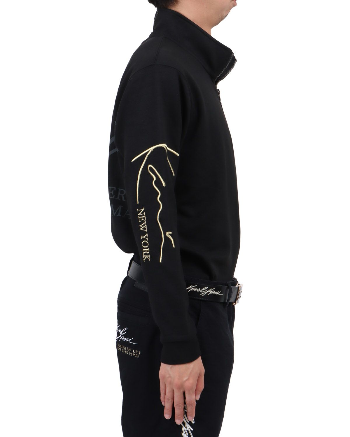 ブラック：174cm62kg(Lサイズ着用)