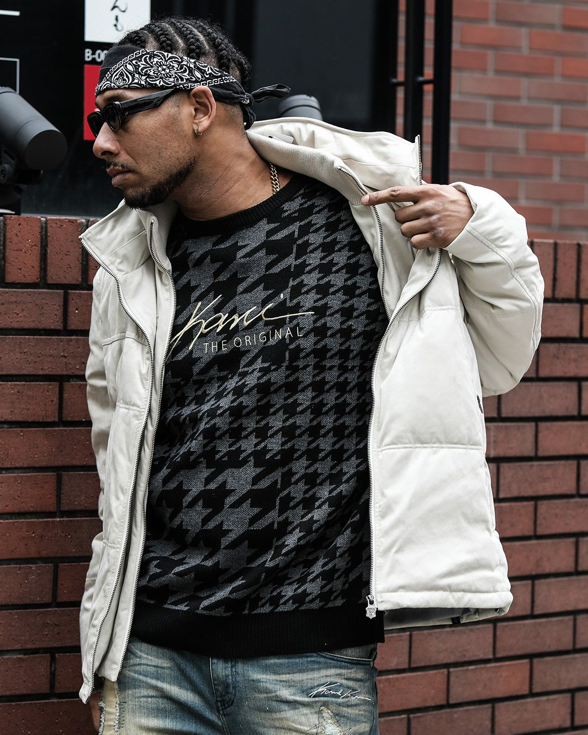 ブラック：183cm(XLサイズ着用)