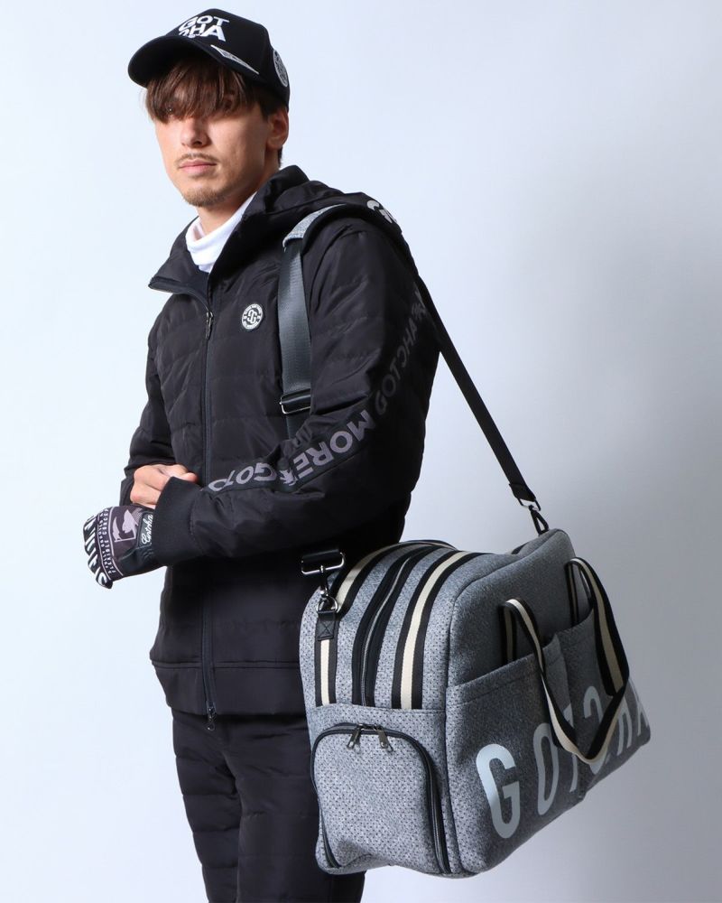 Gotcha ゴルフ ボストンバッグ シューズスペース ビッグサイズ 新品タグ付 Gotcha ゴルフ ボストンバッグ シューズスペース ビッグサイズ 新品
