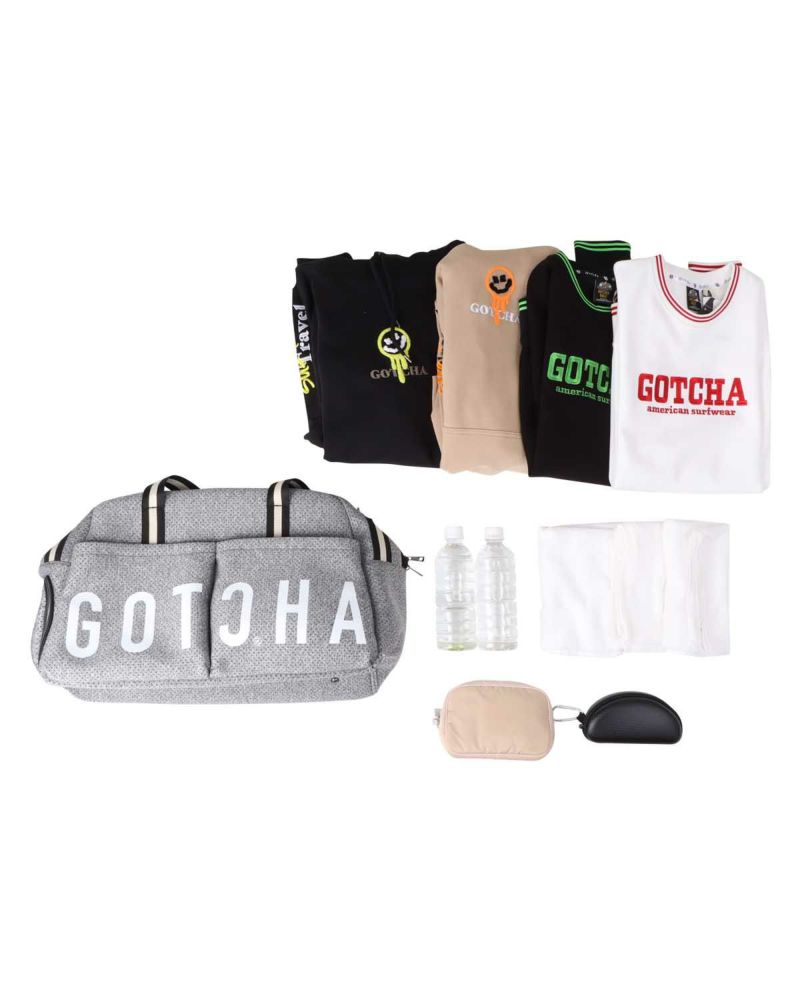 GOTCHA GOLF] 撥水 パンチング スペーサー ボストンバッグ | PEET