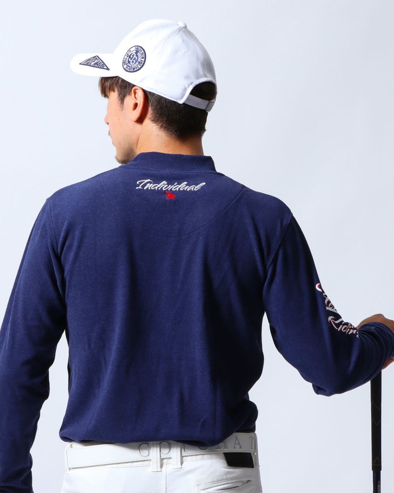 ブルー：180cm/70kg(Lサイズ着用)