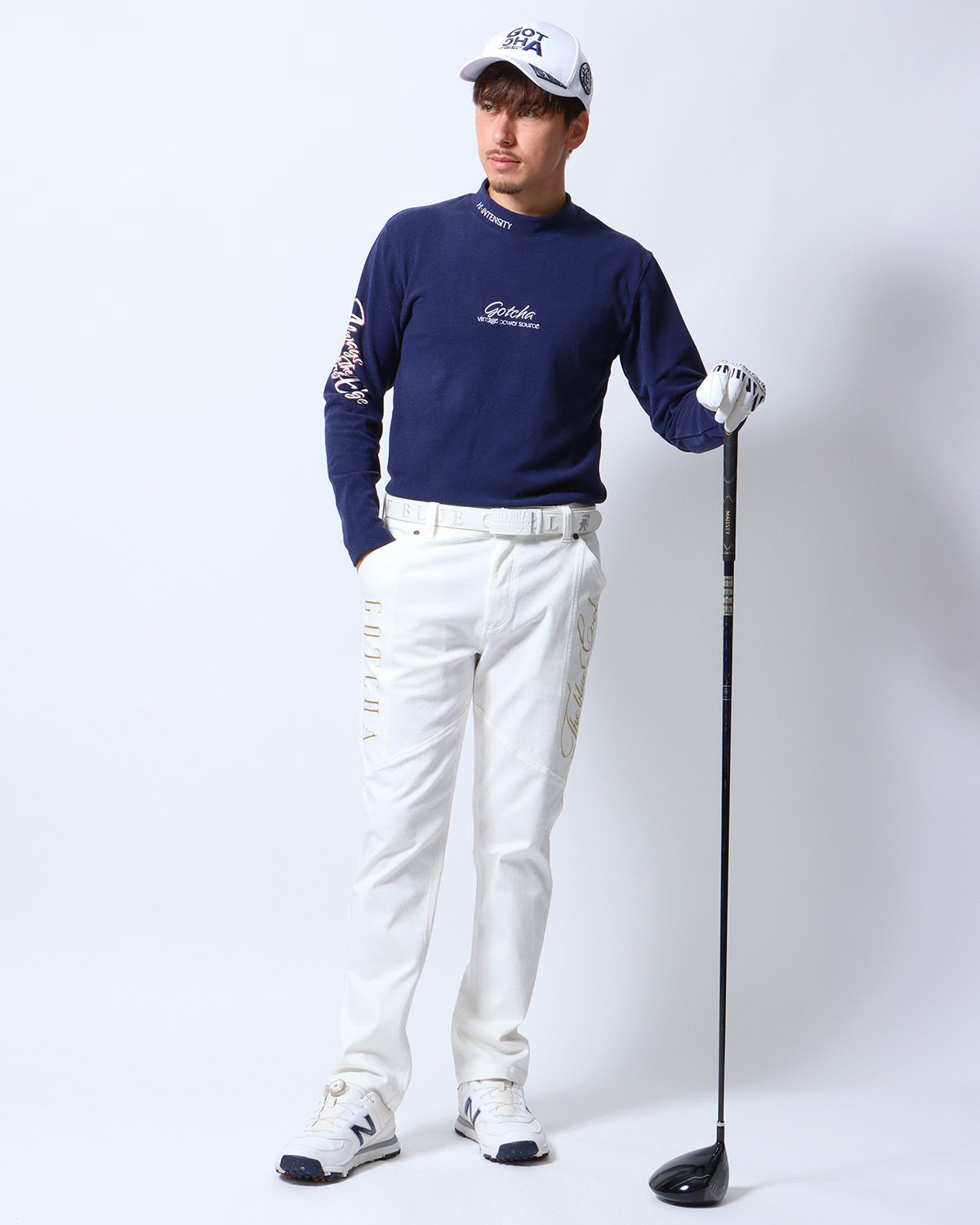 ブルー：180cm/70kg(Lサイズ着用)