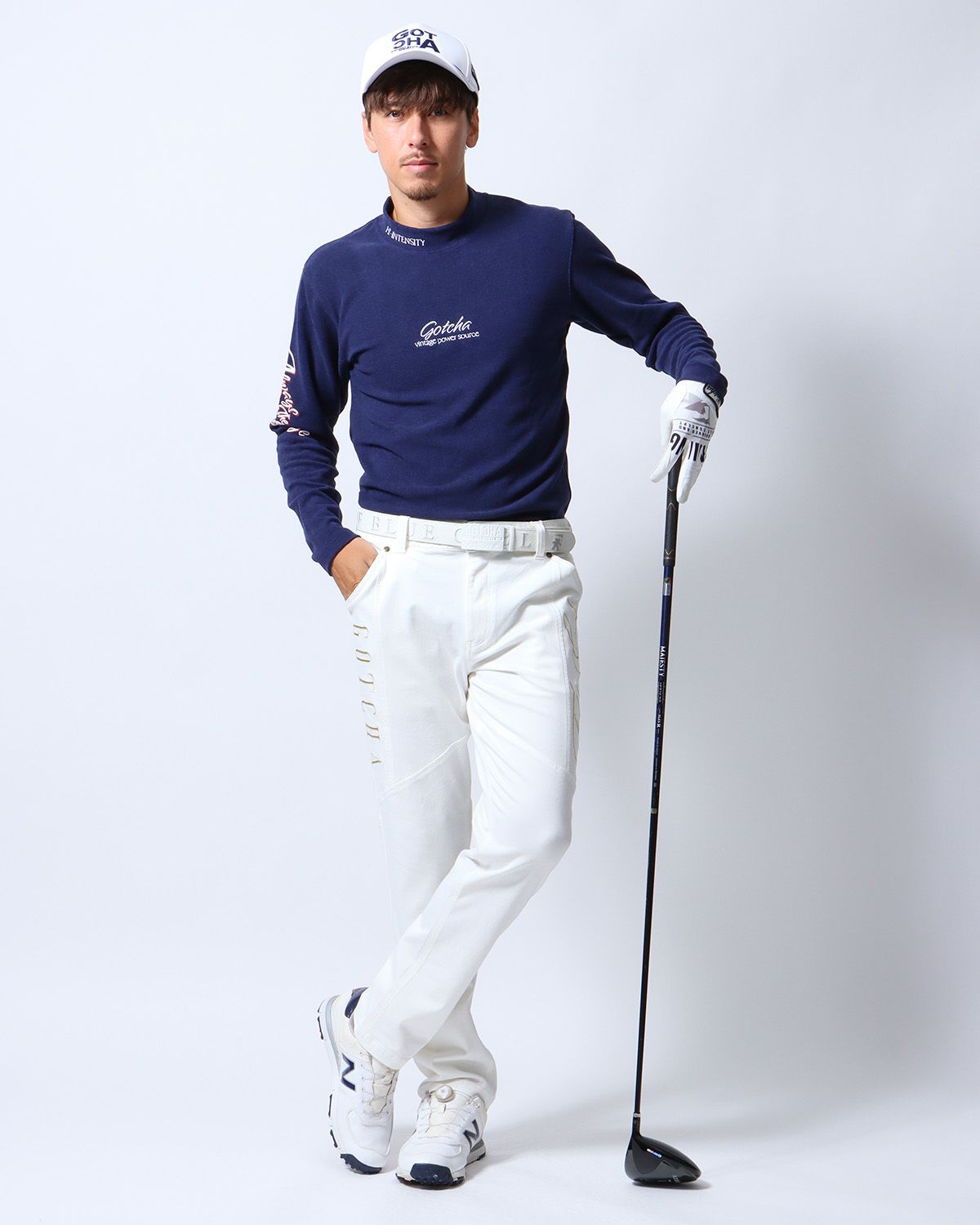 ブルー：180cm/70kg(Lサイズ着用)