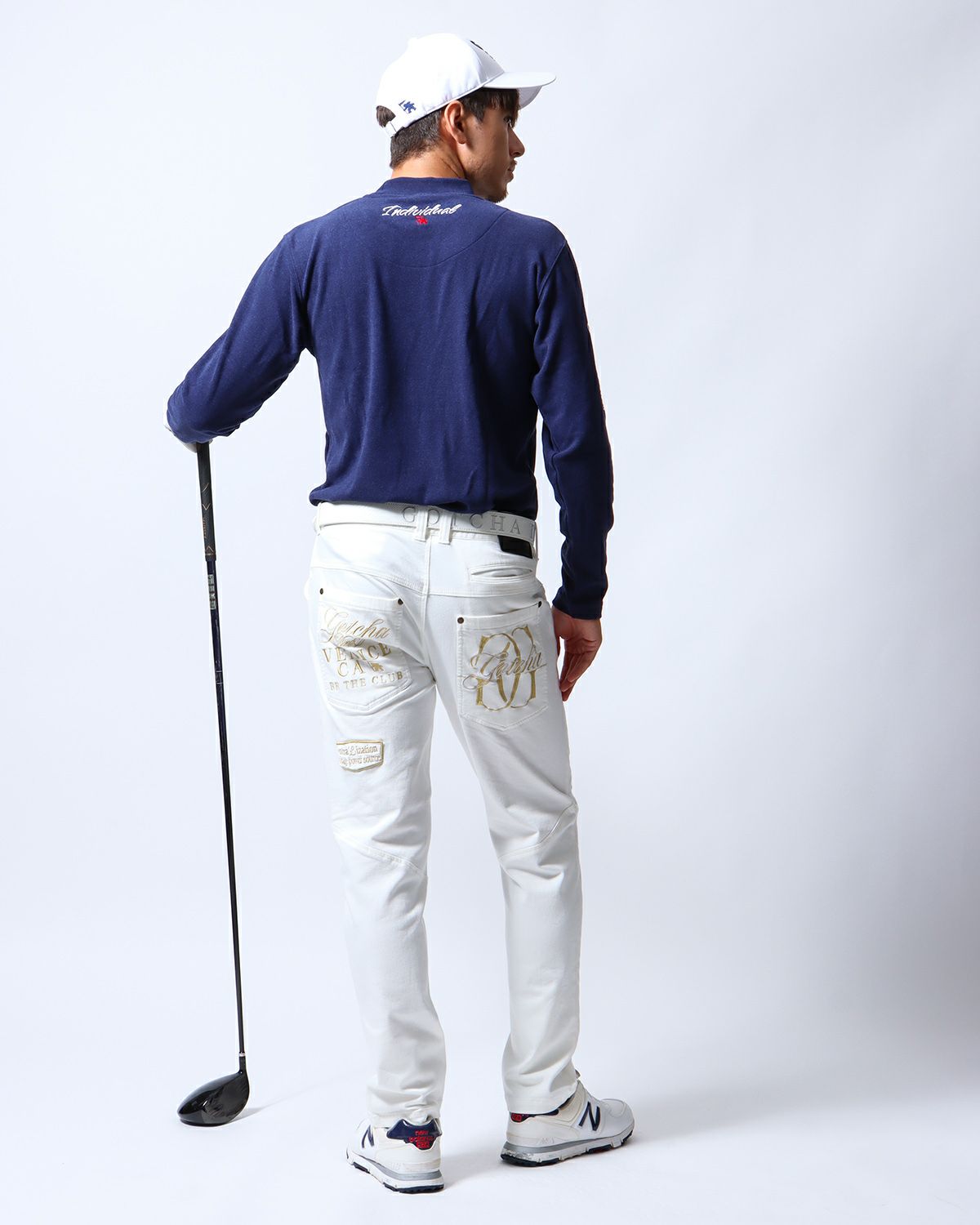 ブルー：180cm/70kg(Lサイズ着用)