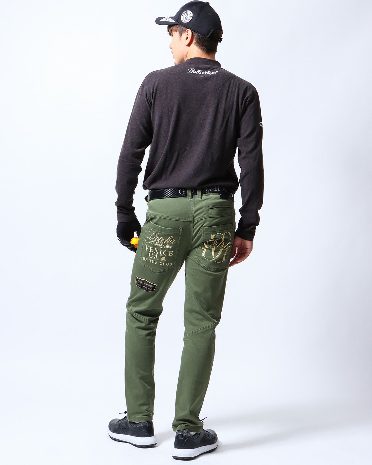 ブラック：180cm/70kg(Lサイズ着用)