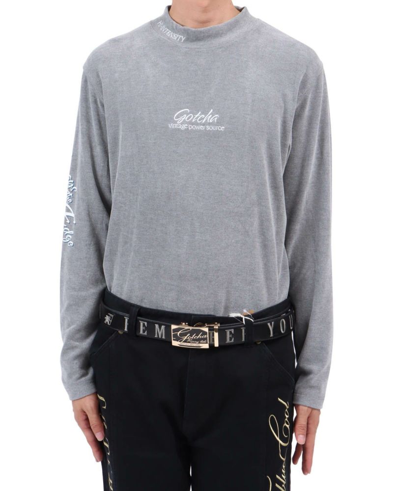 杢グレー：174cm62kg(Lサイズ着用)