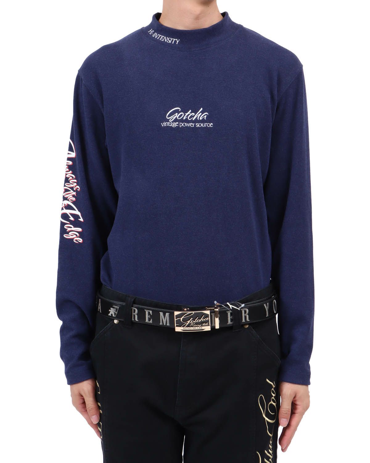 ブルー：174cm62kg(Lサイズ着用)