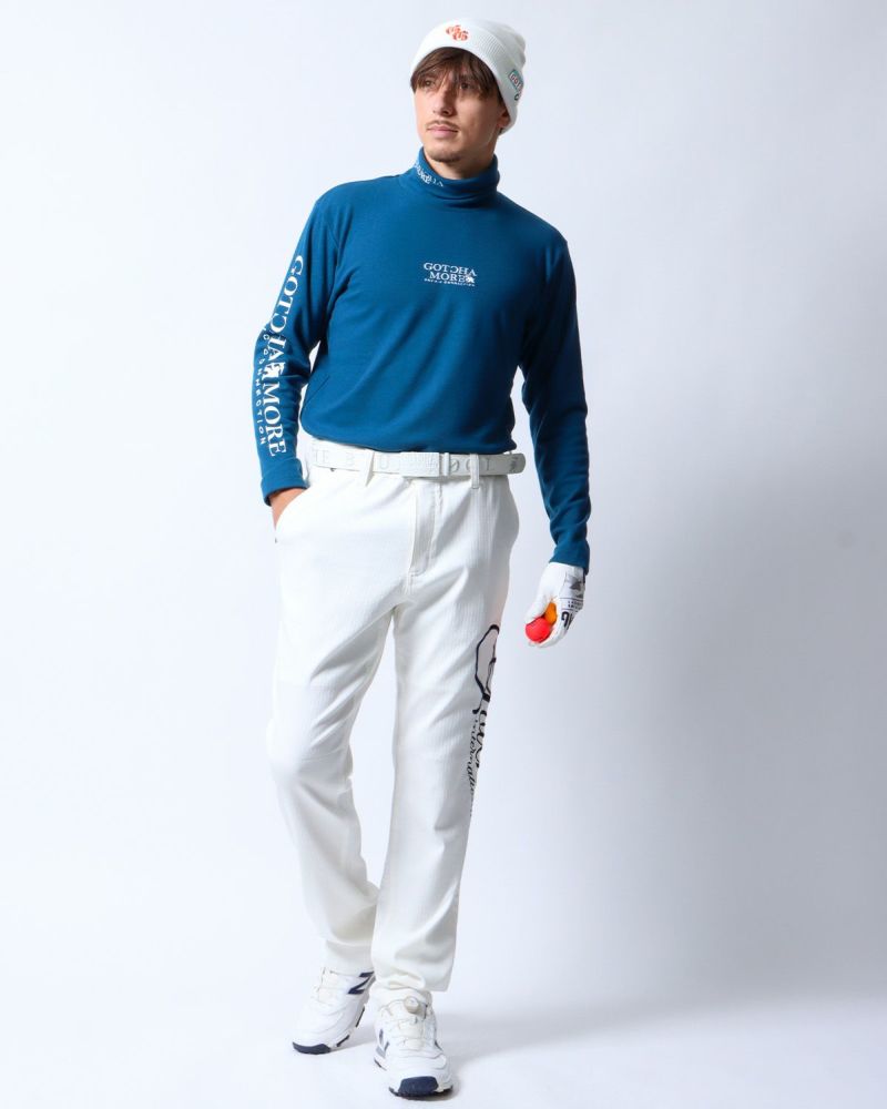 エメラルドグリーン：180cm/70kg(Lサイズ着用)