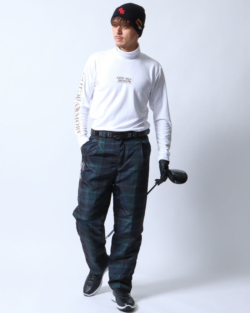 ホワイト：180cm/70kg(Lサイズ着用)