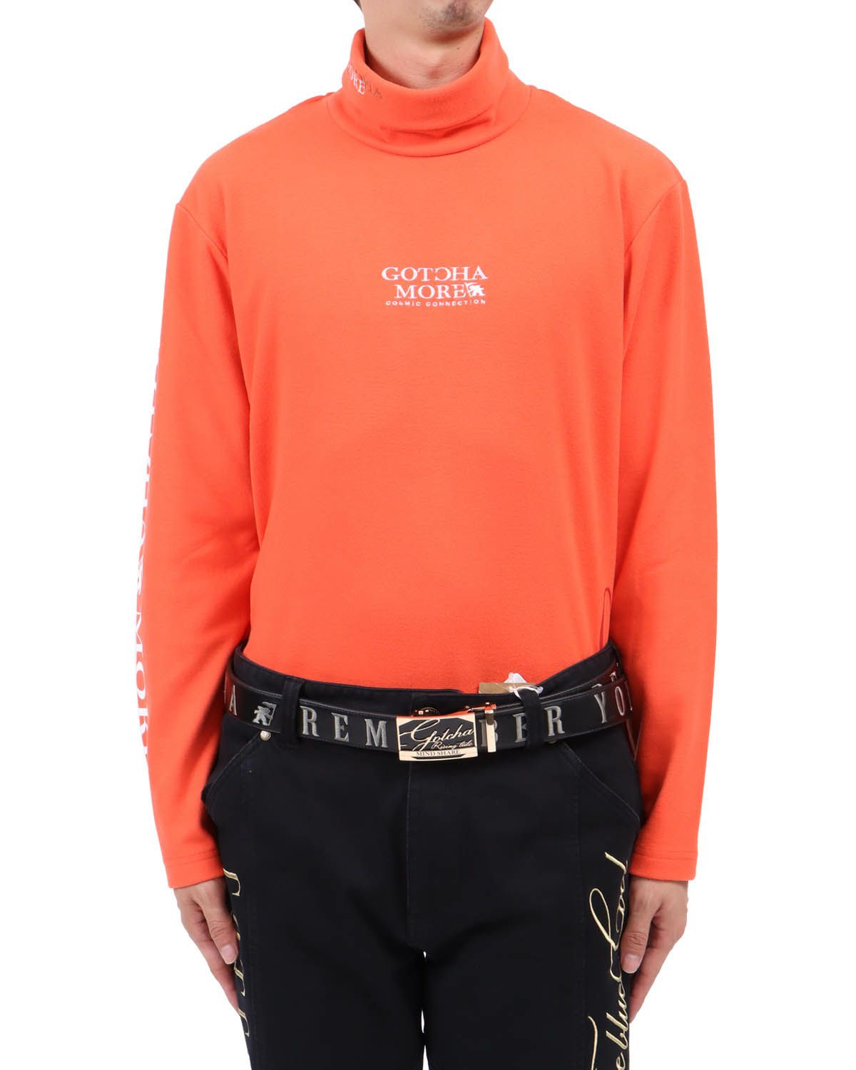 オレンジ：174cm62kg(Lサイズ着用)