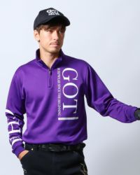 パープル：180cm/70kg(Lサイズ着用)