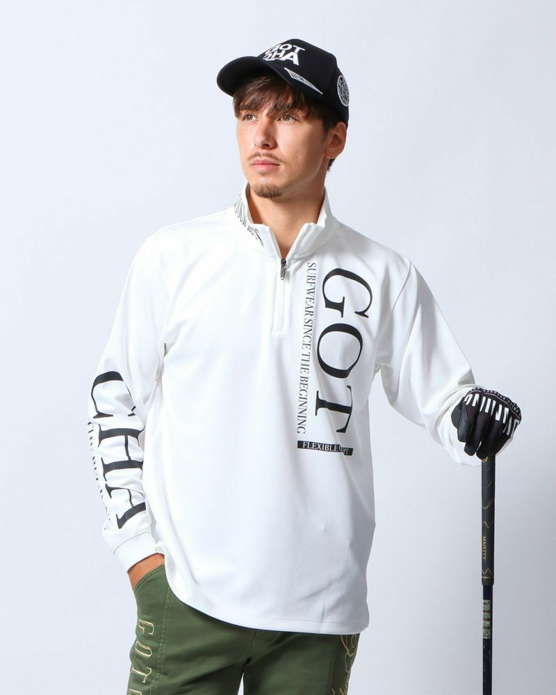 ホワイト：180cm/70kg(Lサイズ着用)