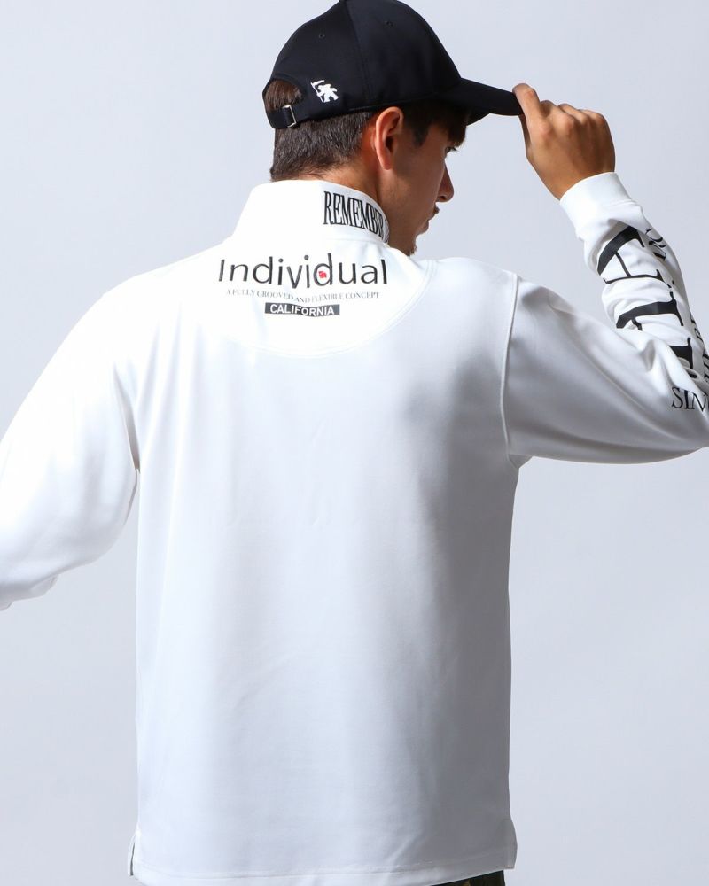 ホワイト：180cm/70kg(Lサイズ着用)