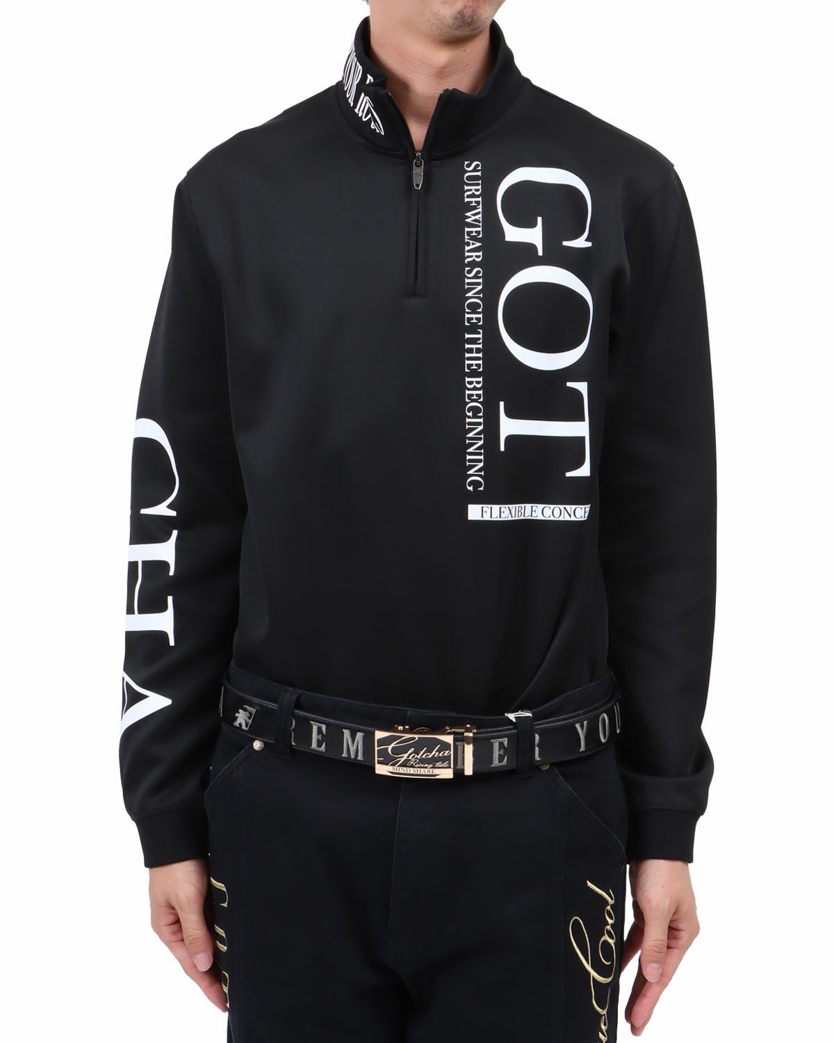 ブラック：174cm62kg(Lサイズ着用)