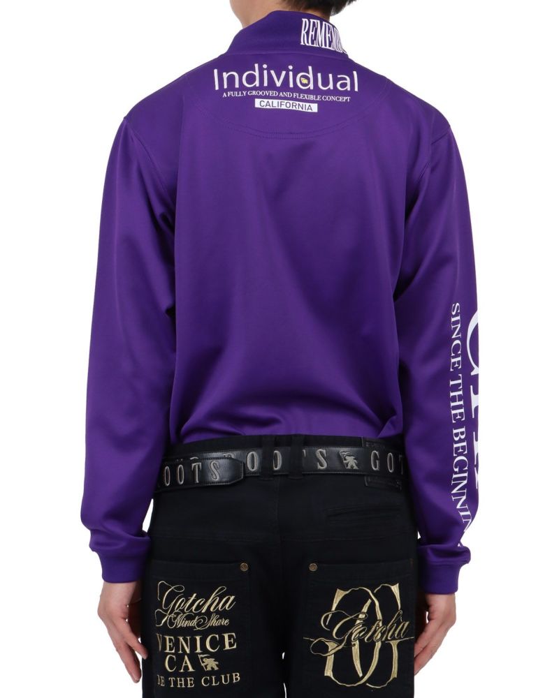 GOTCHA GOLF] ビッグ ロゴ ベーシック ハーフジップ ロンT | PEET