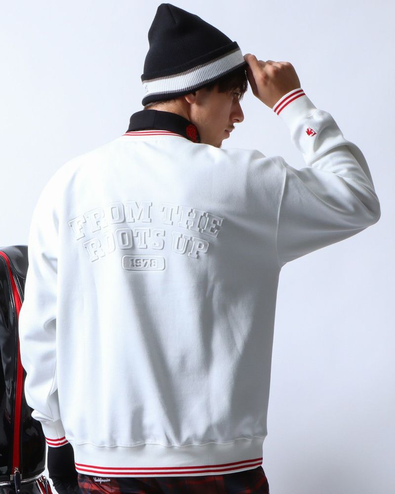 ホワイト：180cm/70kg(Lサイズ着用)