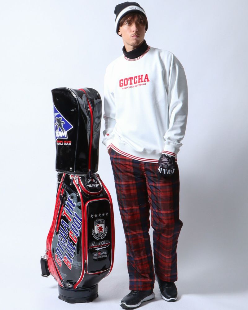 GOTCHA GOLF] UVカット 鹿の子 ダンボールニット トレーナー | PEET