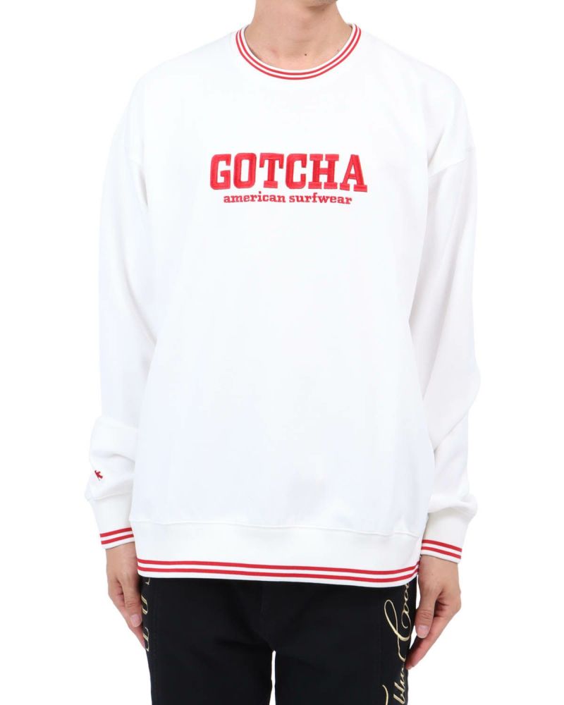 GOTCHA GOLF] UVカット 鹿の子 ダンボールニット トレーナー | PEET