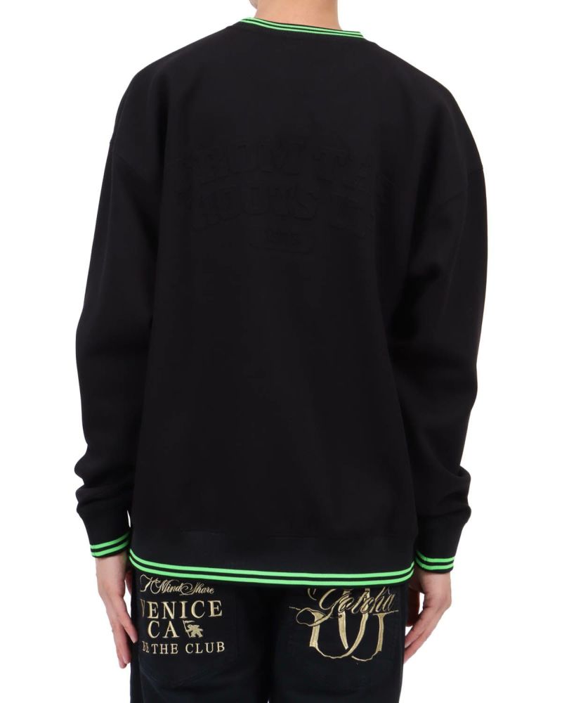 GOTCHA GOLF] UVカット 鹿の子 ダンボールニット トレーナー | PEET