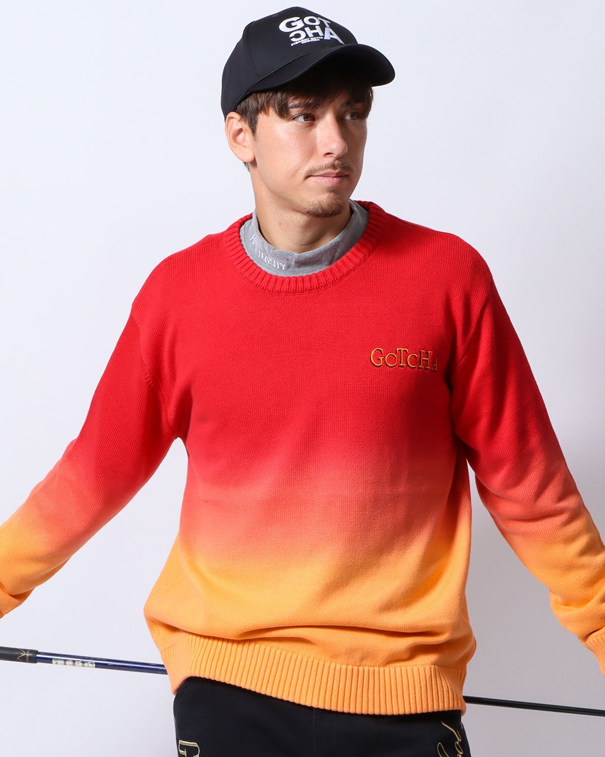 オレンジ：180cm/70kg(Lサイズ着用)