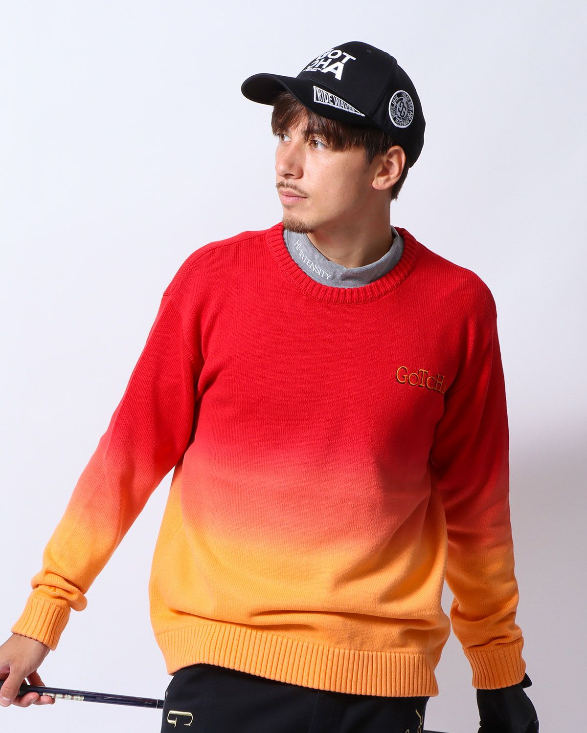 オレンジ：180cm/70kg(Lサイズ着用)