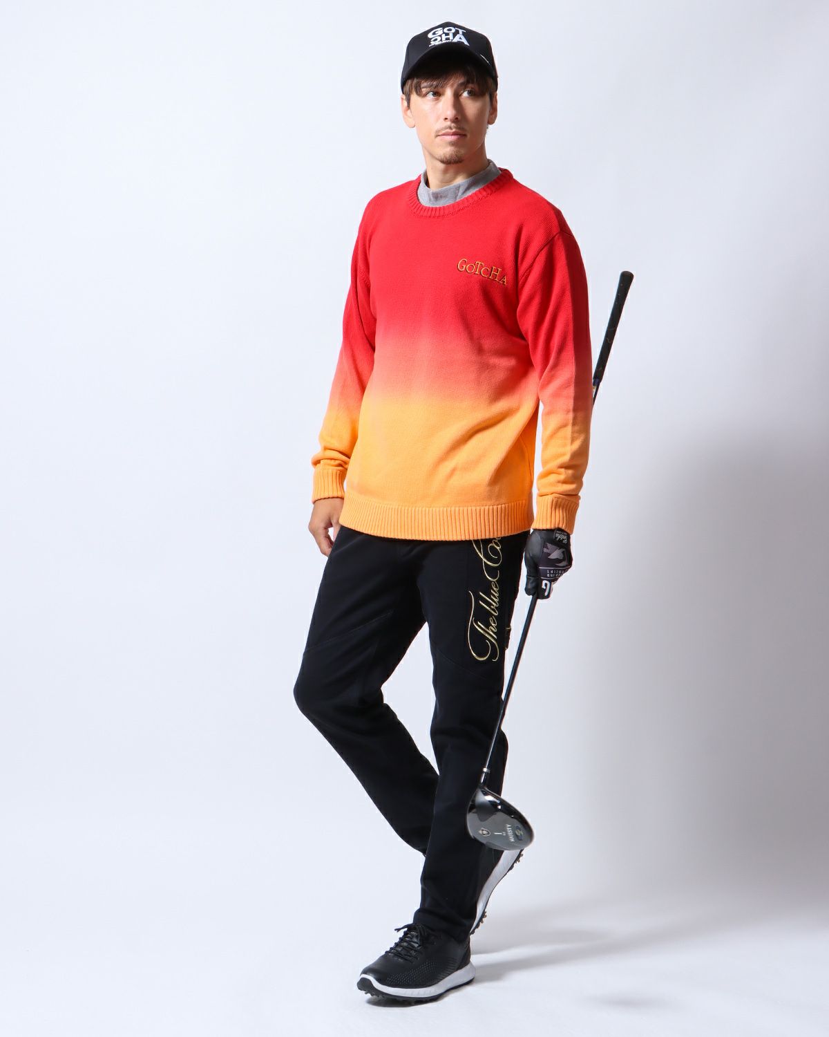 オレンジ：180cm/70kg(Lサイズ着用)