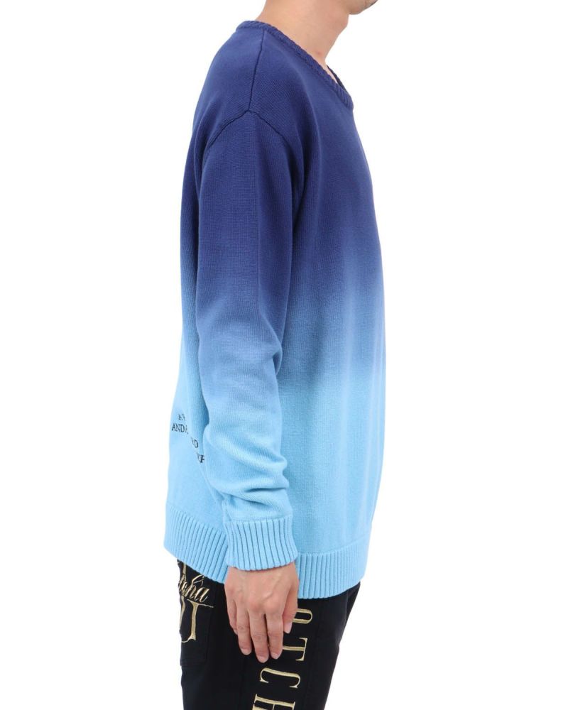 ブルー：174cm62kg(Lサイズ着用)