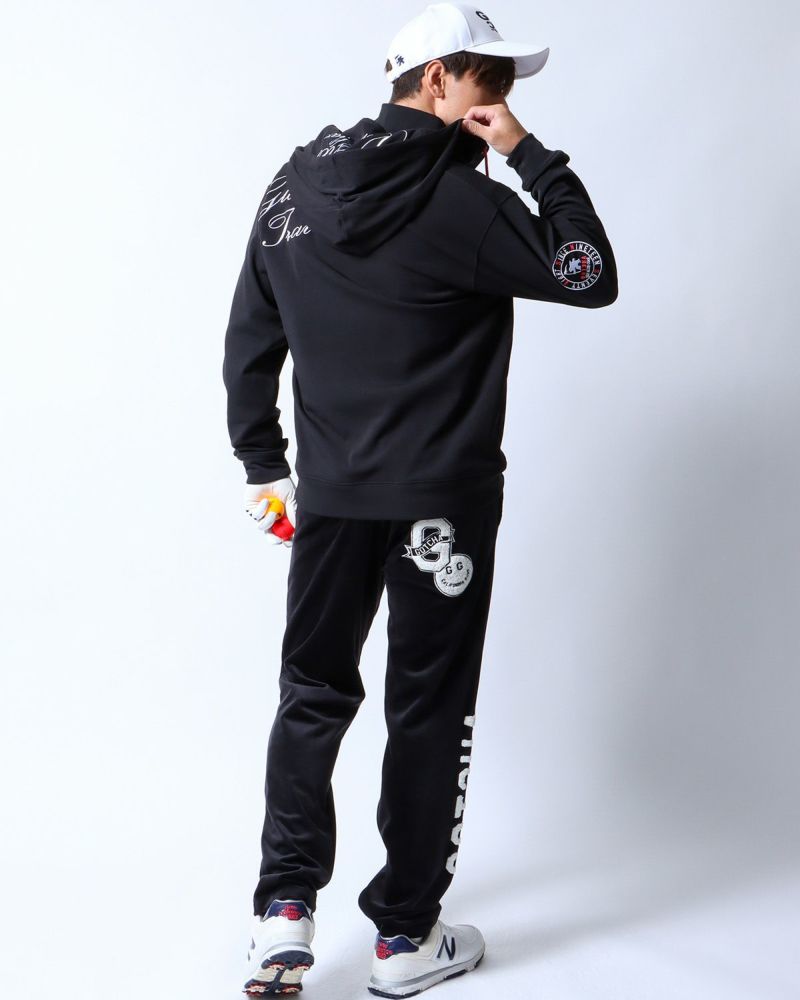 ブラック：180cm/70kg(Lサイズ着用)