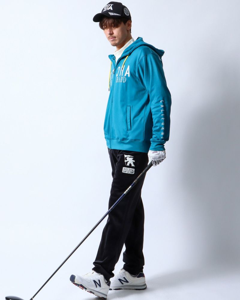 ターコイズ：180cm/70kg(Lサイズ着用)