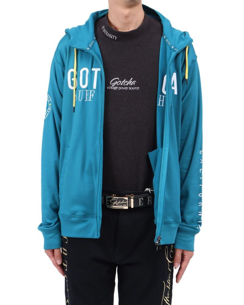 ターコイズ：174cm62kg(Lサイズ着用)