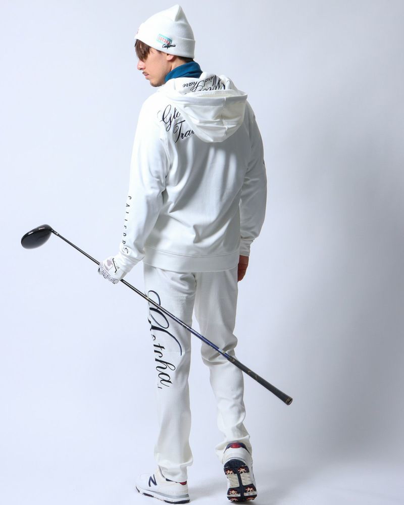 オフホワイト：180cm/70kg(Lサイズ着用)