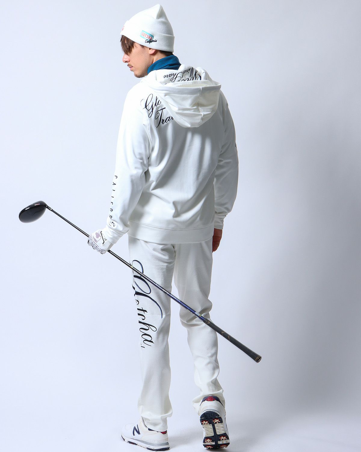 オフホワイト：180cm/70kg(Lサイズ着用)