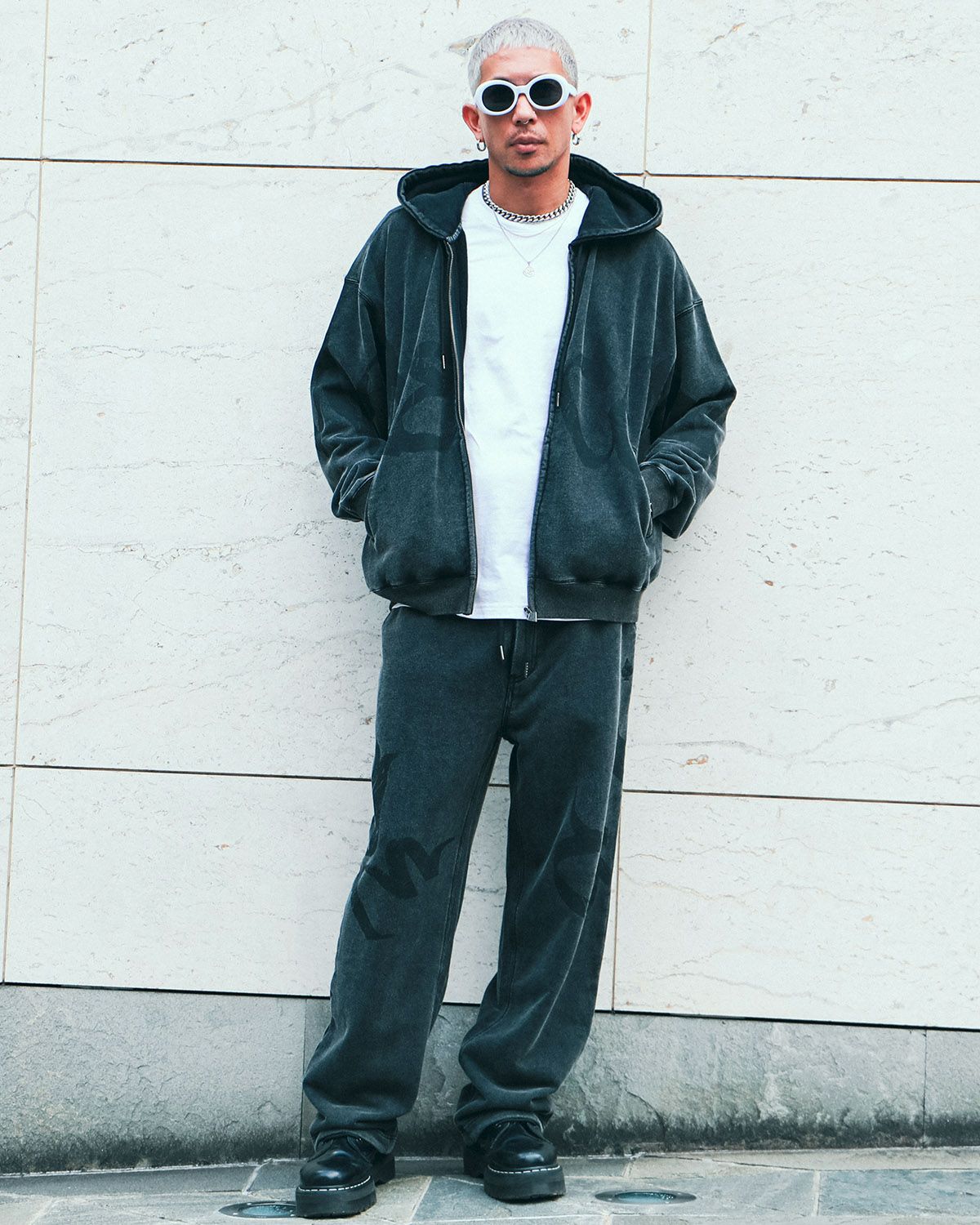 ブラック183cm(Lサイズ着用)