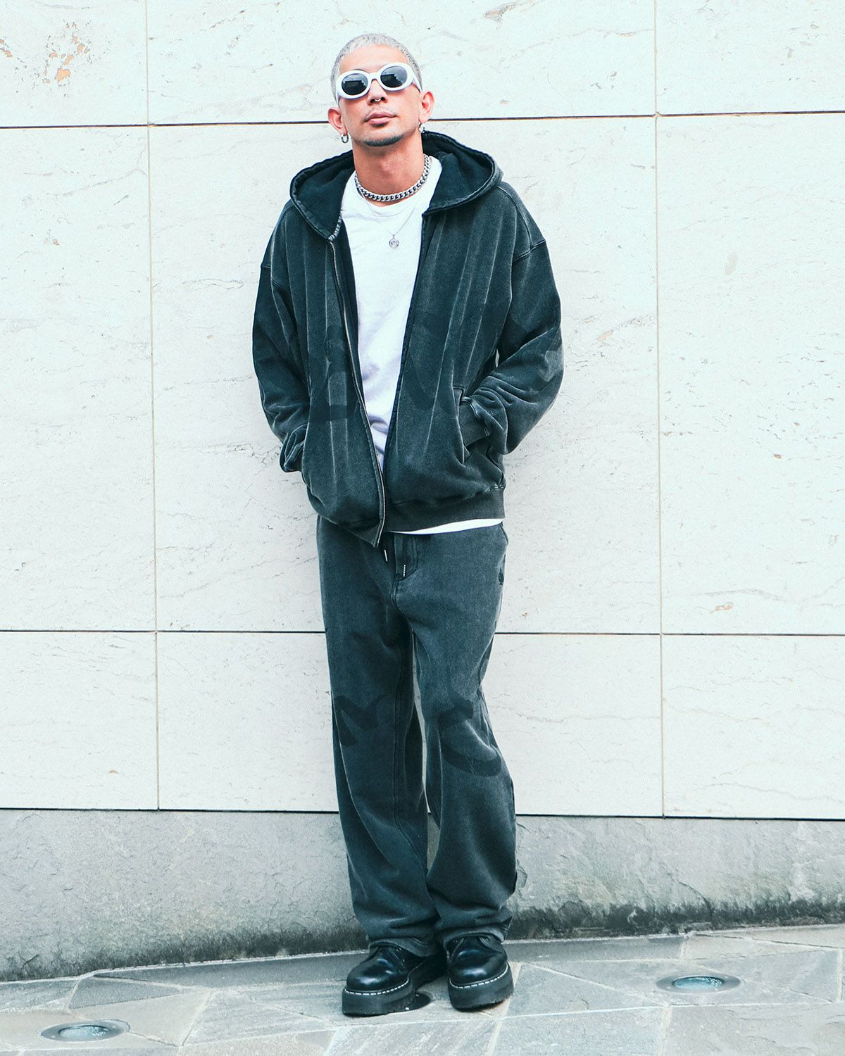 ブラック183cm(Lサイズ着用)