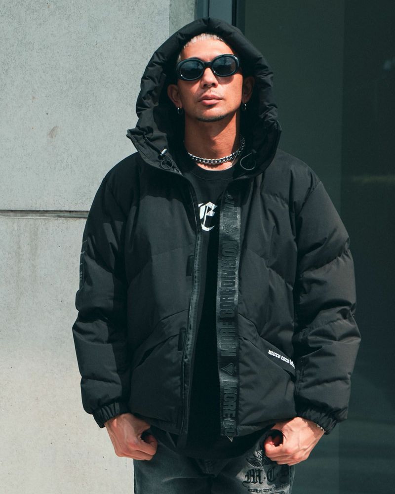 防風 撥水 ボリューム シルエット ダウン ジャケット