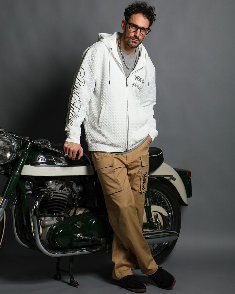 Norton] クロスジャガード フルジップ パーカー | PEET ONLINE STORE