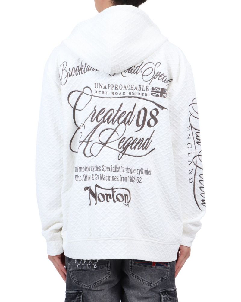 ホワイト：174cm62kg(Lサイズ着用)